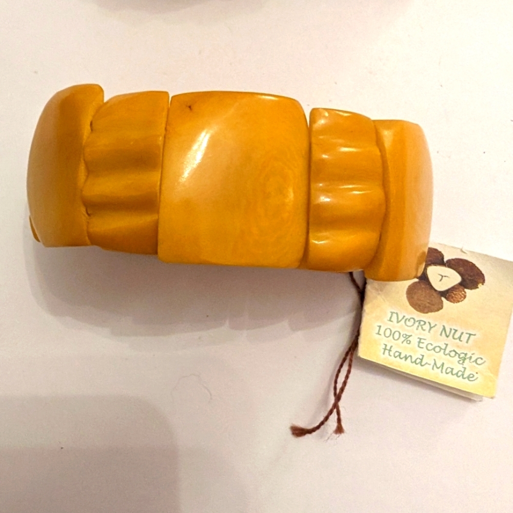 Carved Vegetable Ivory Jewelry, Tagua Nut, Tagua Jewellery